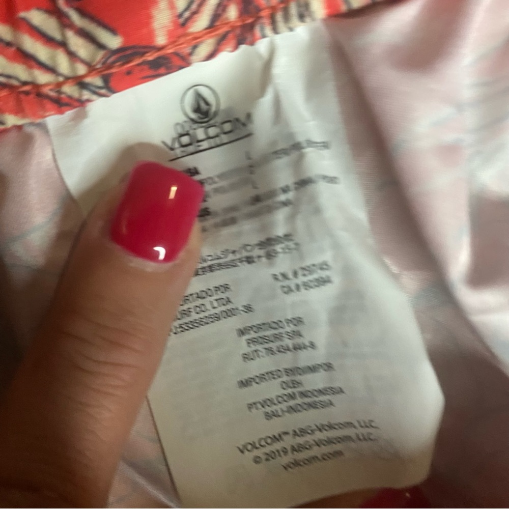 Volcom Women’s Sea U Soon Board Shorts Size Large… - image 6